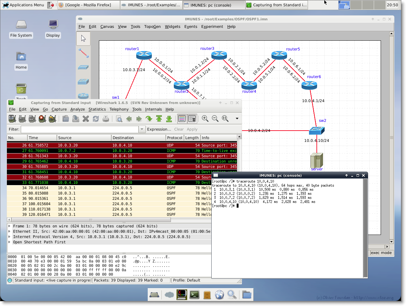 IMUNES Network Simulator Test Drive | Open-Source Routing And Network ...